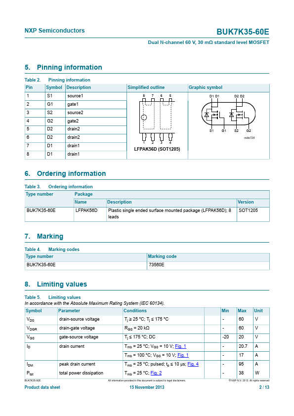 BUK7K35-60E