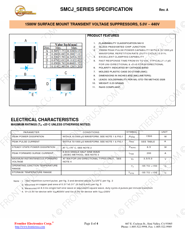 SMCJ70A