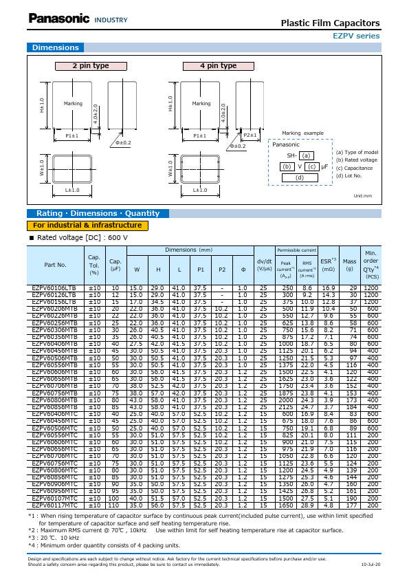 EZPV60806MTC