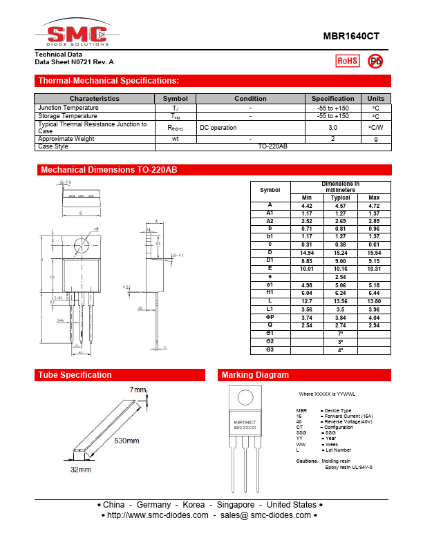 MBR1640CT