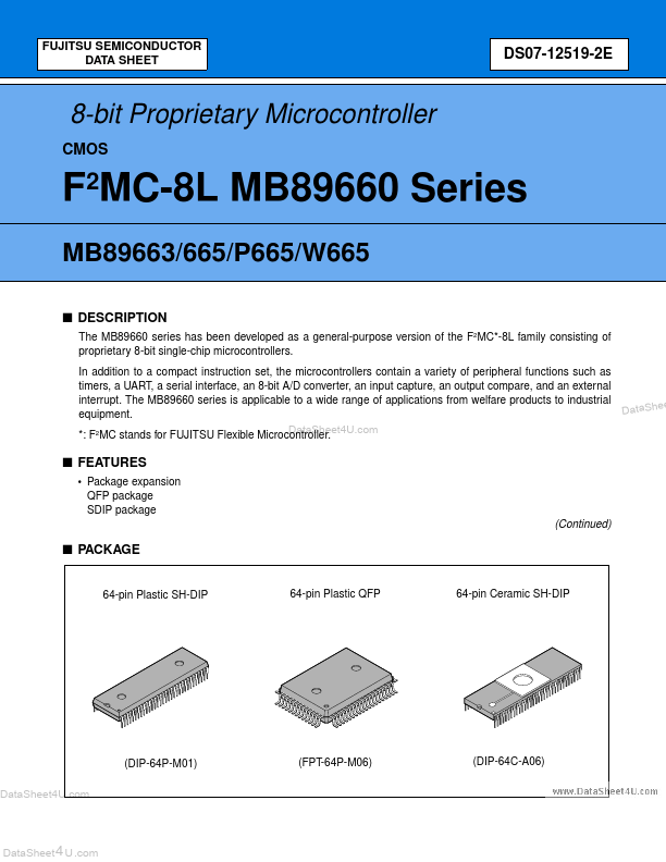 MB89660 Fujitsu Media Devices