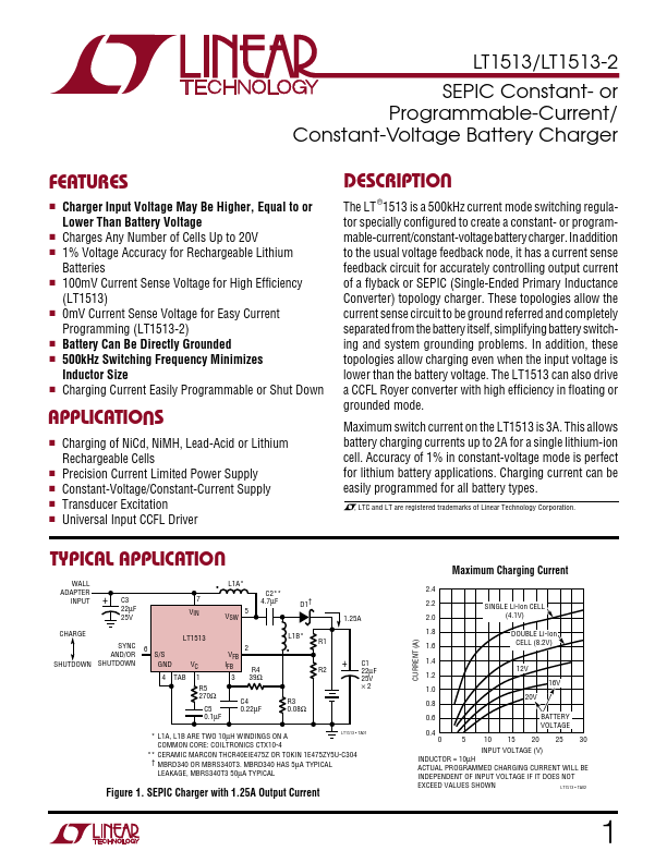 LT1513-2 Linear Technology