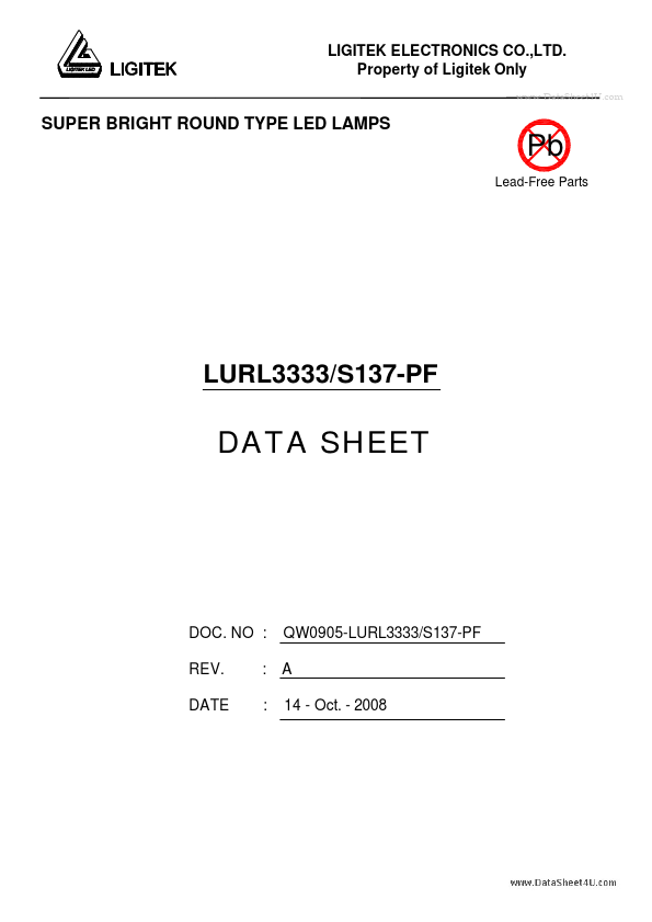 <?=LURL3333-S137-PF?> डेटा पत्रक पीडीएफ
