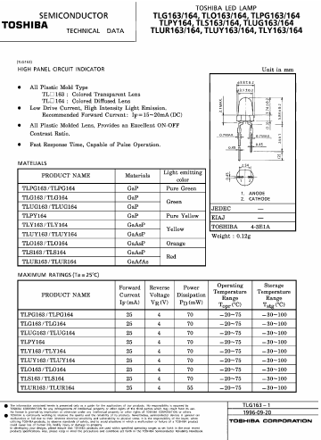 TLPG163 Toshiba Semiconductor