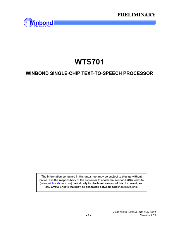 WTS701