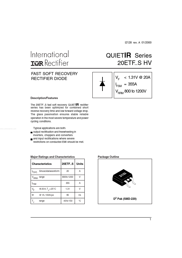 20ETF08S International Rectifier