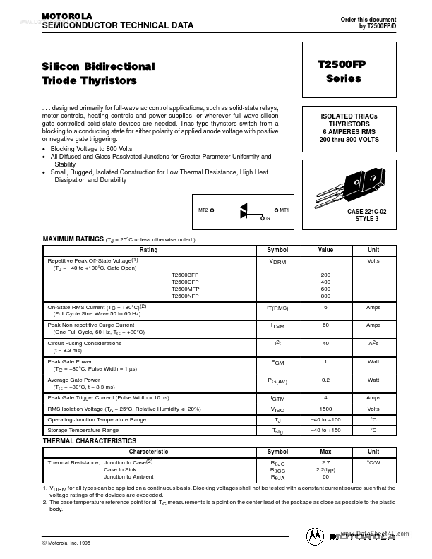 T2500NFP Motorola