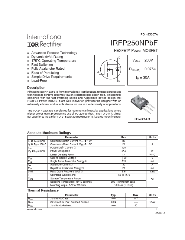 IRFP250NPBF
