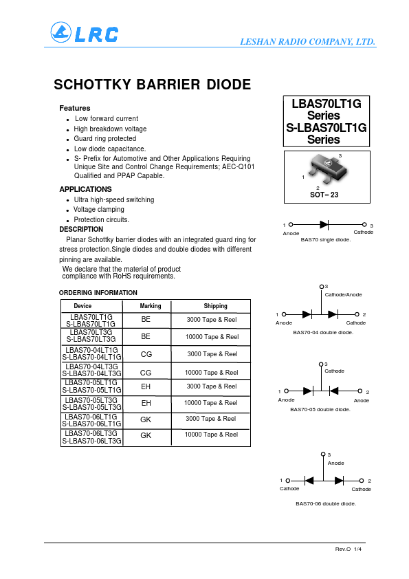 S-LBAS70-04LT3G