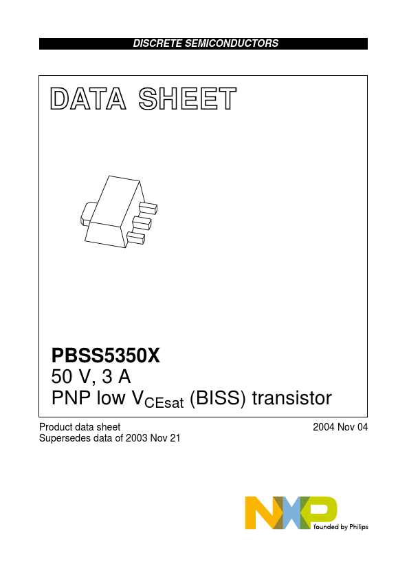 <?=PBSS5350X?> डेटा पत्रक पीडीएफ