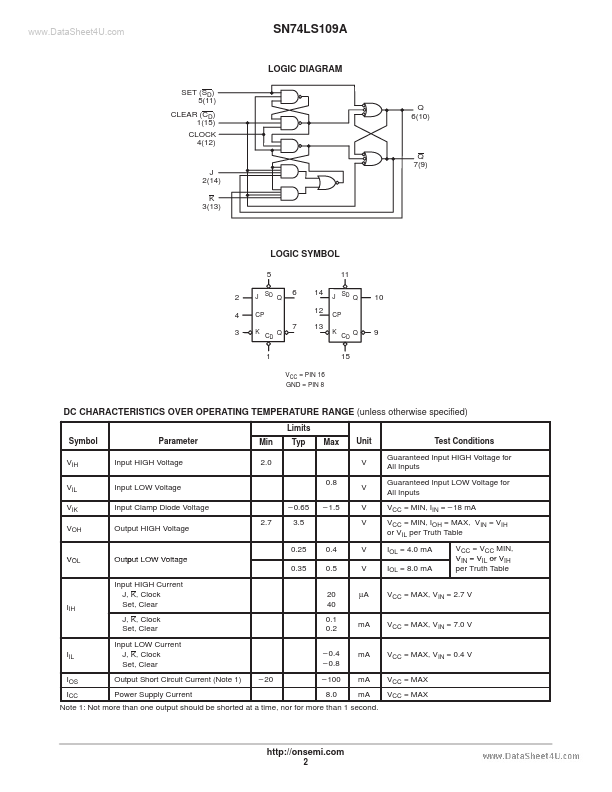 74LS109A