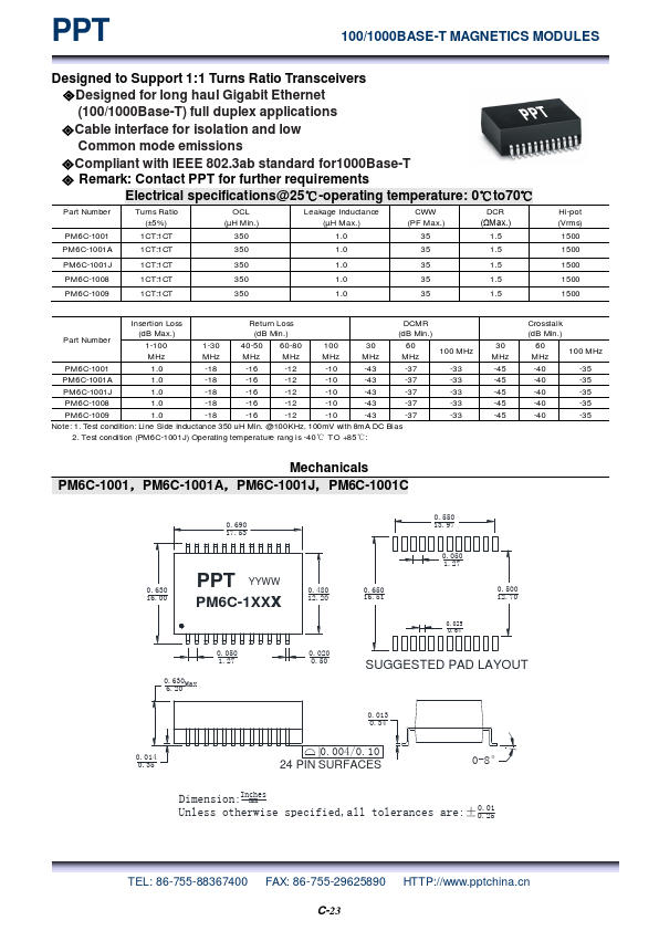 PM6C-1001J