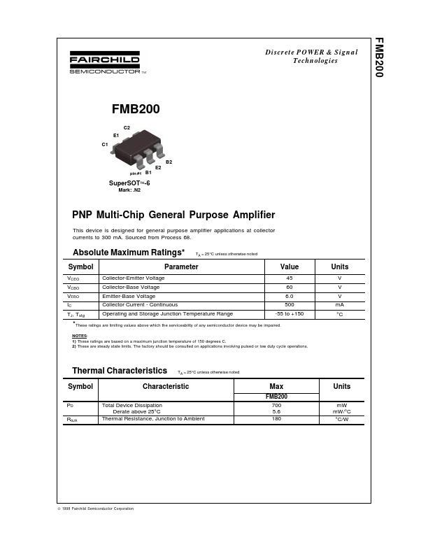 FMB200 Fairchild Semiconductor