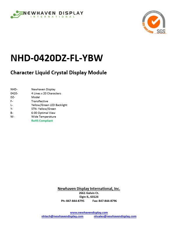 NHD-0420DZ-FL-YBW