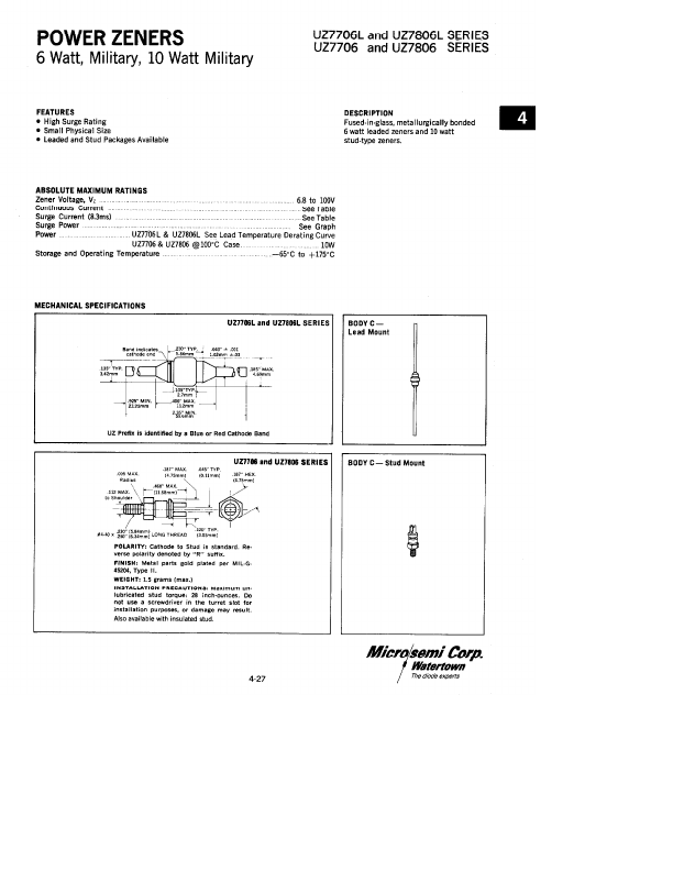 UZ7716 Microsemi