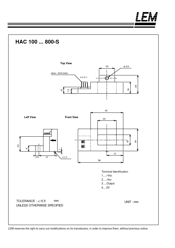 HAC600-S