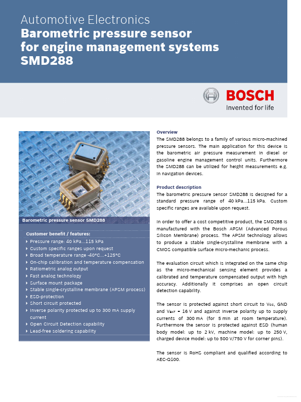 SMD288 Bosch