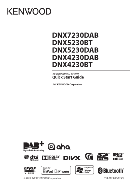 <?=DNX5230BT?> डेटा पत्रक पीडीएफ