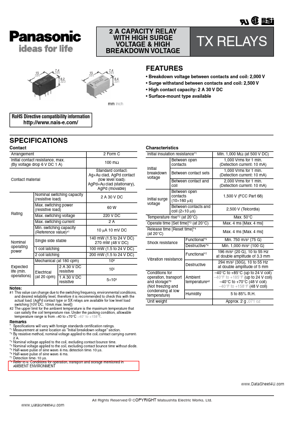 TX2S-xxV