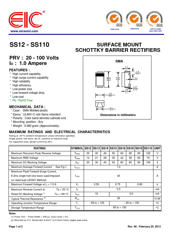 SS110 EIC