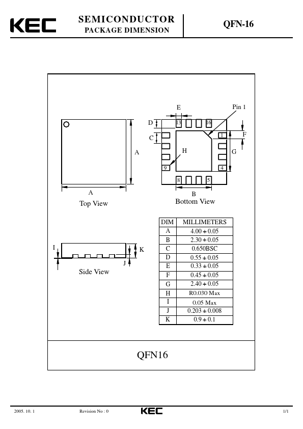 <?=QFN16?> डेटा पत्रक पीडीएफ