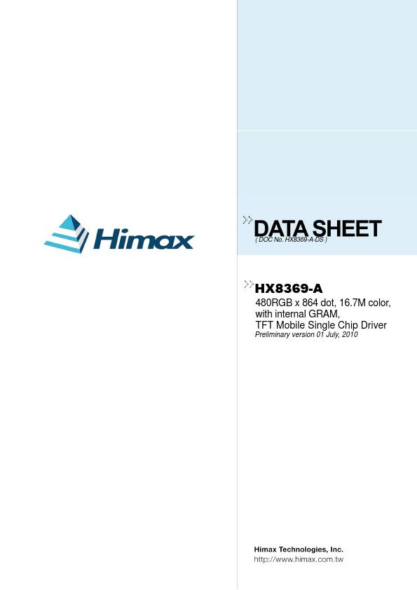 HX8369-A Himax