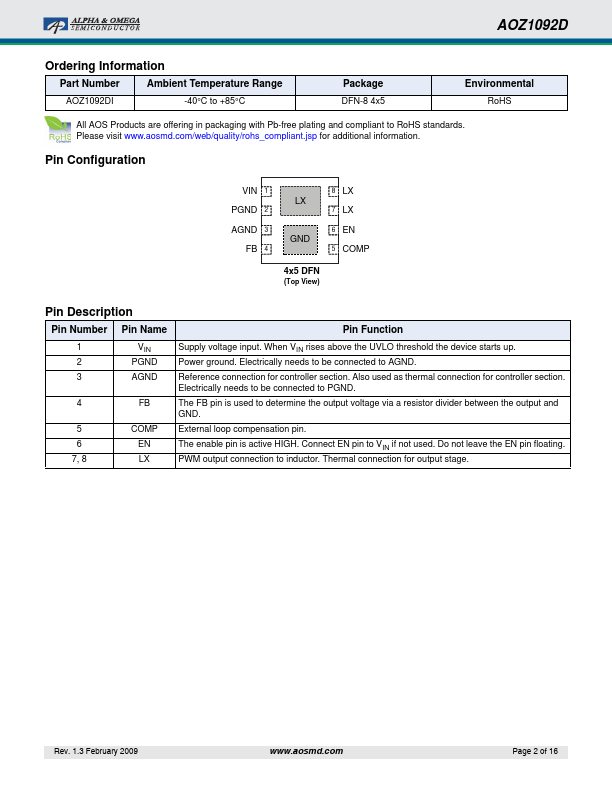 AOZ1092D