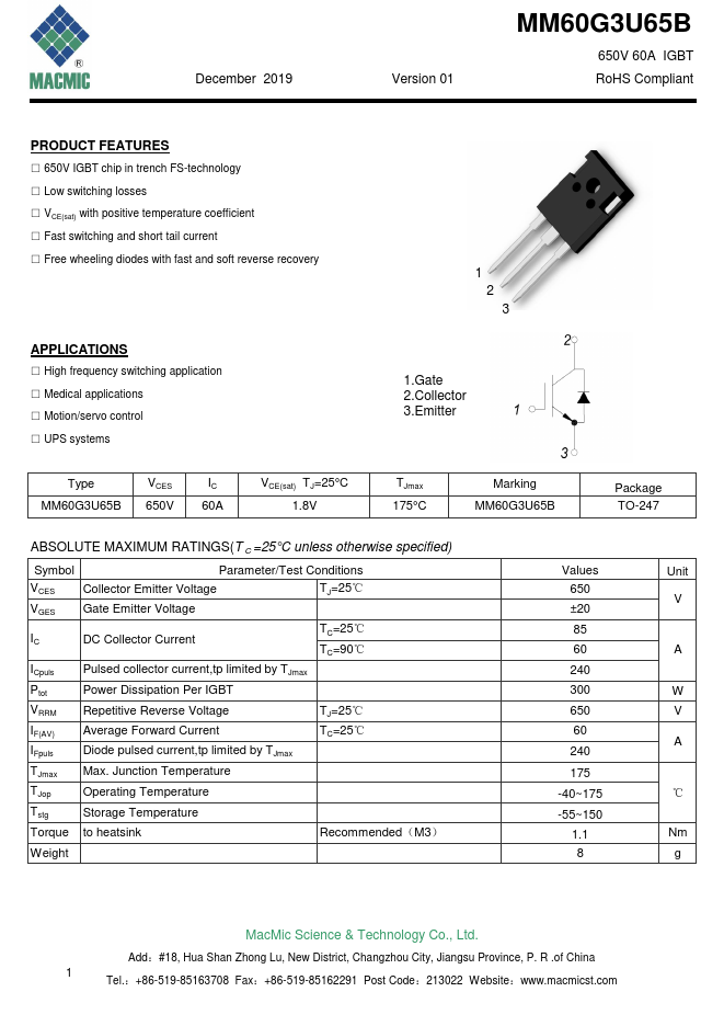 MM60G3U65B