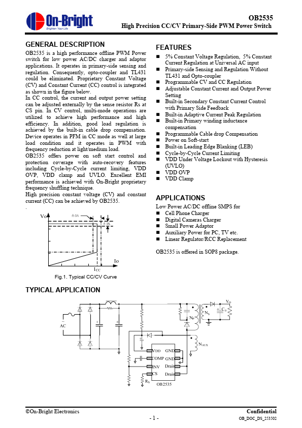 OB2535 On-Bright Electronics