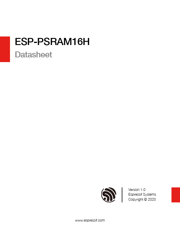 <?=ESP-PSRAM16H?> डेटा पत्रक पीडीएफ