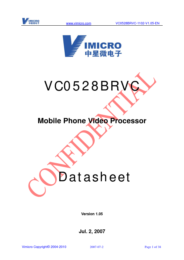 <?=VC0528BRVC?> डेटा पत्रक पीडीएफ