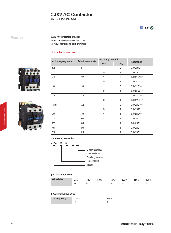 CJX2-12