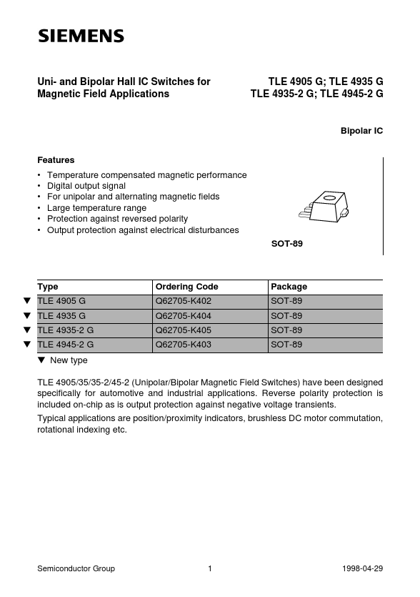 TLE4905G