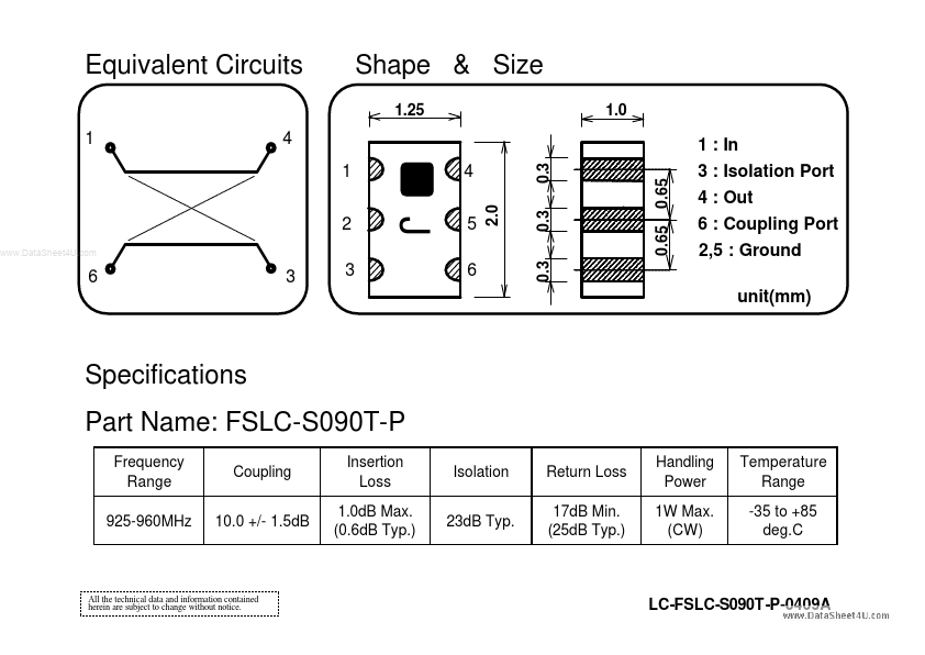 FSLC-S090T-P