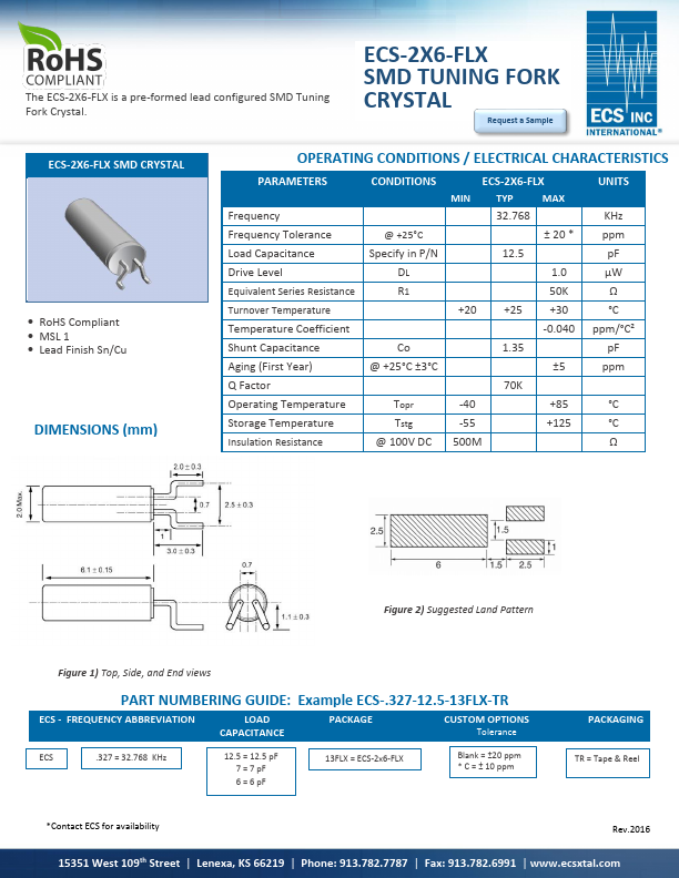 ECS-2X6-FLX ECS