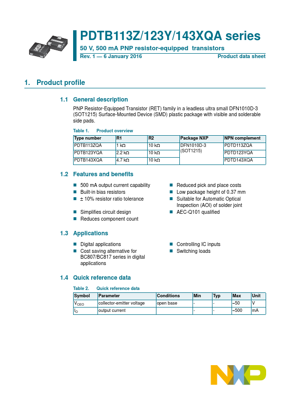 PDTB123YQA