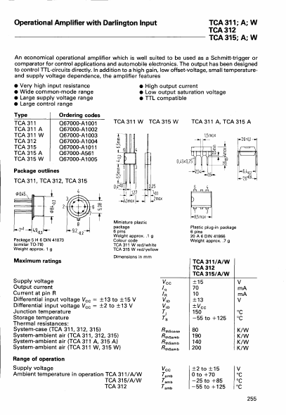 TCA311W