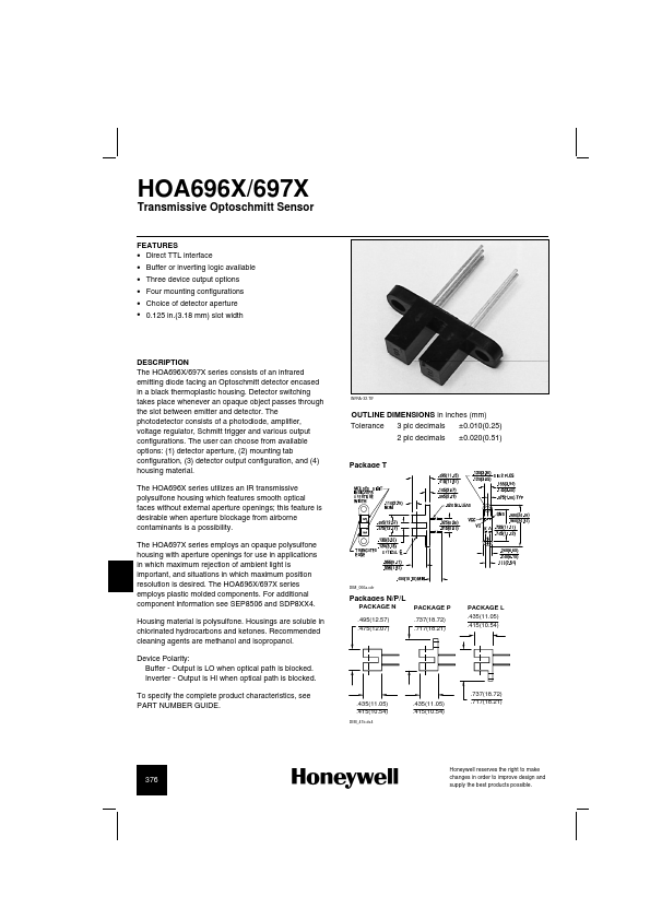 HOA6965 Honeywell