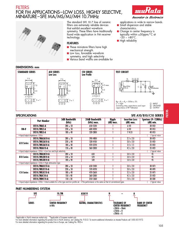 SFE10.7MS2A10-A