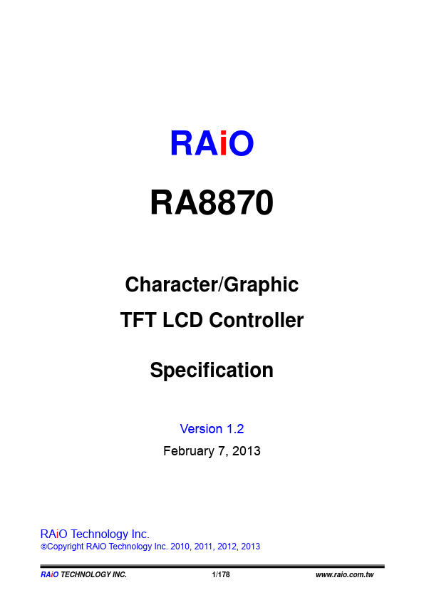 RA8870