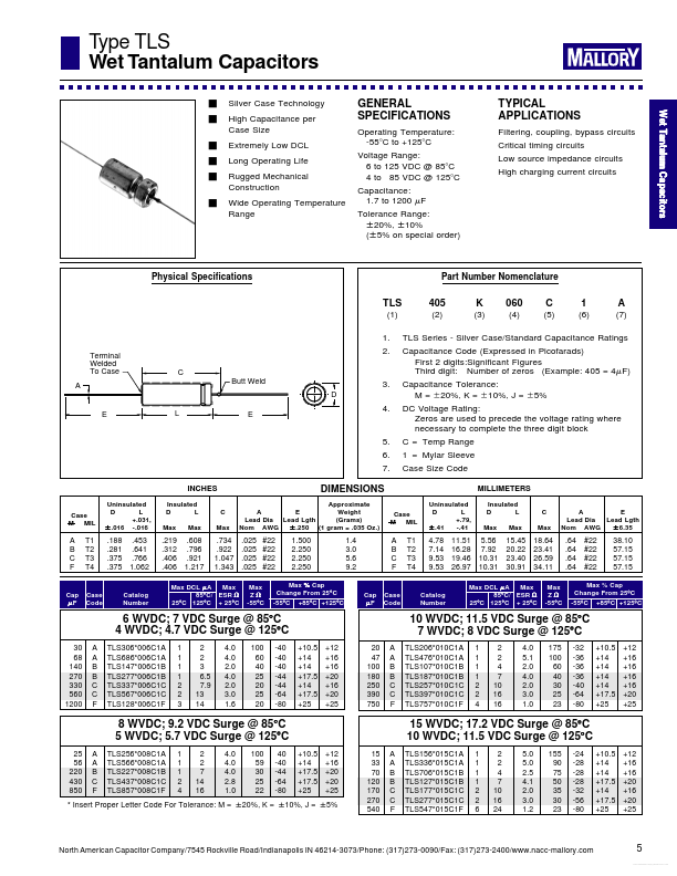 TLS146x125C1B