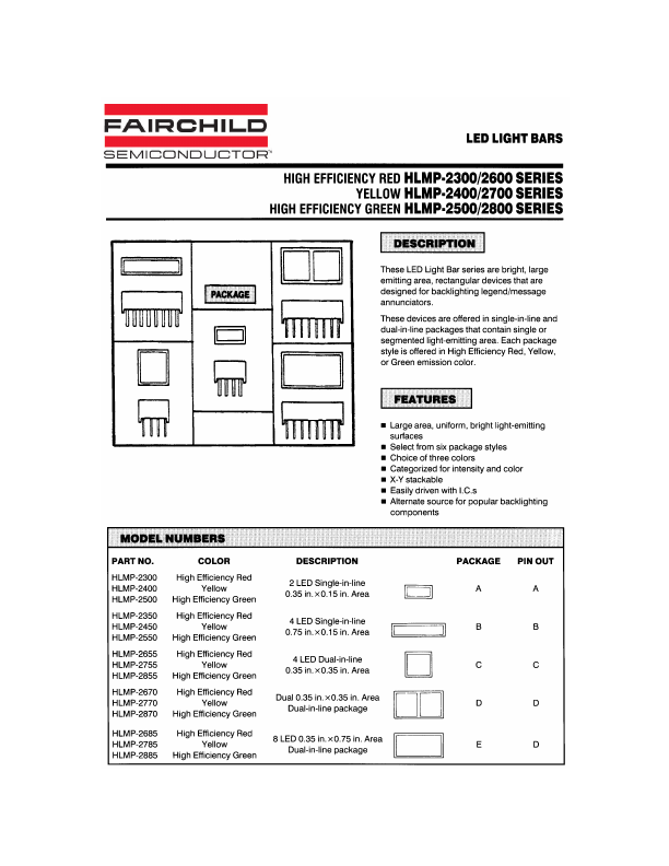 HLMP-2870 Fairchild Semiconductor
