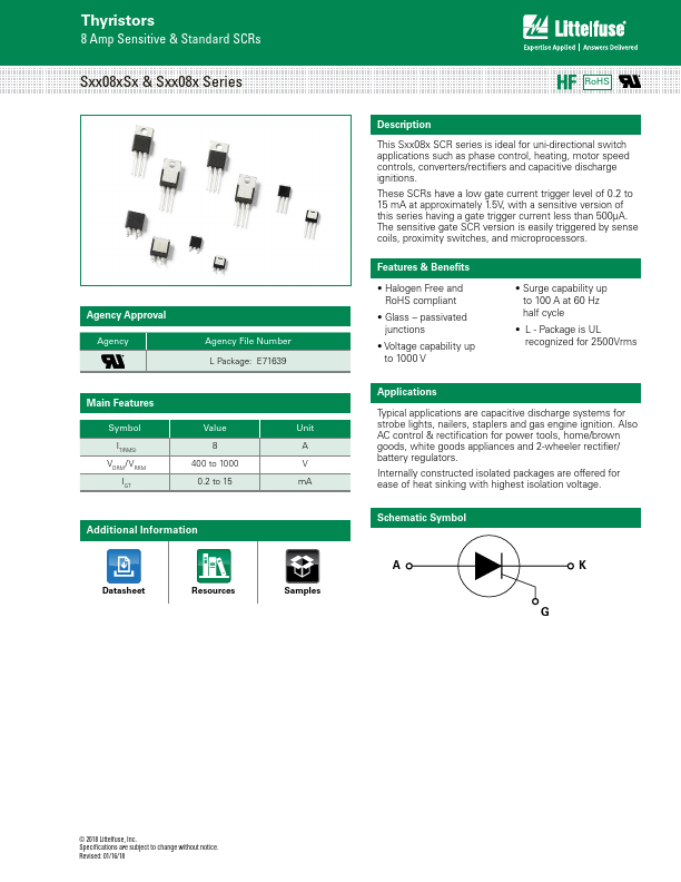 S4008LS1 Littelfuse