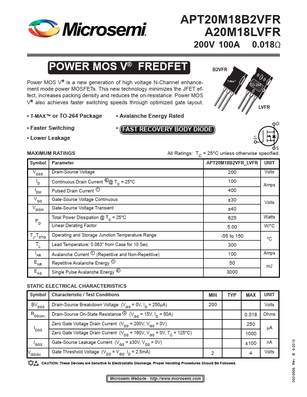 <?=APT20M18B2VFR?> डेटा पत्रक पीडीएफ