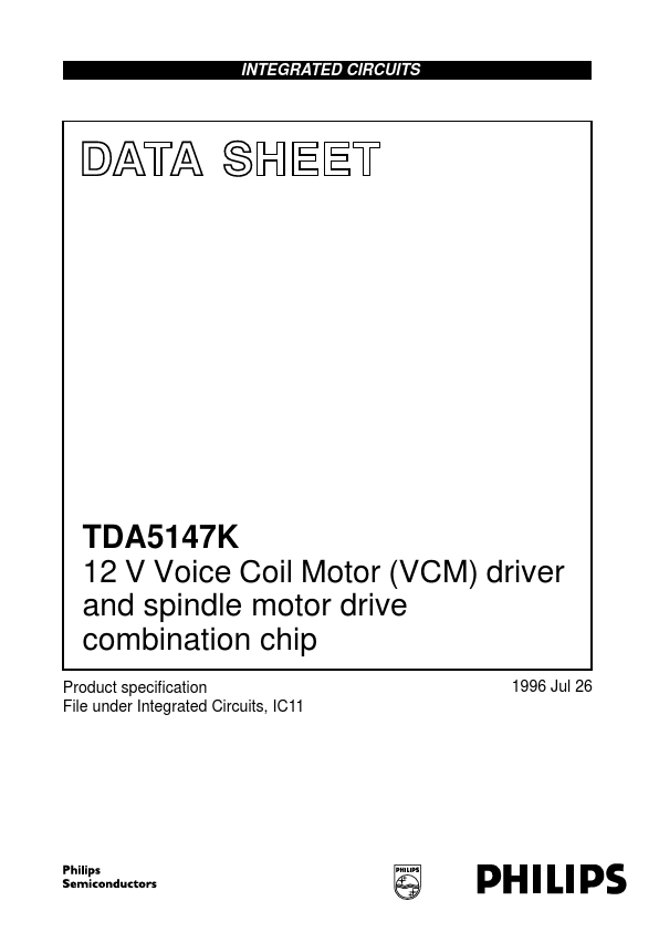 <?=TDA5147K?> डेटा पत्रक पीडीएफ