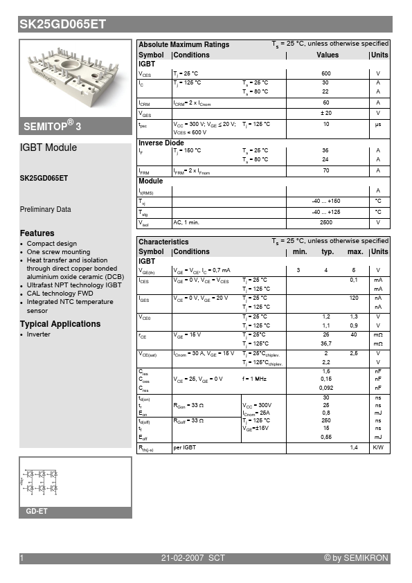 SK25GD065ET