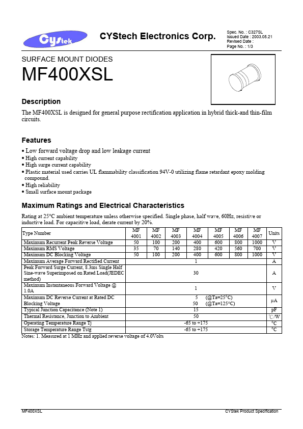 <?=MF400XSL?> डेटा पत्रक पीडीएफ