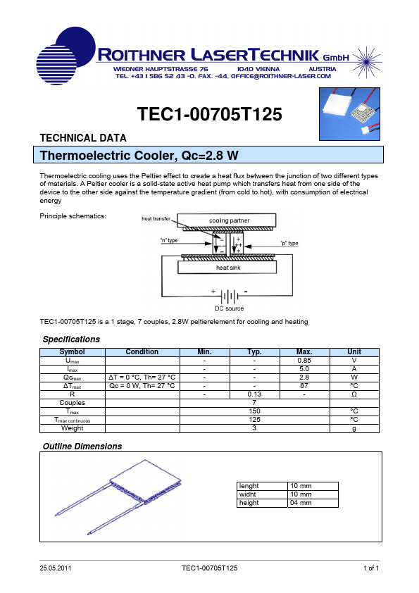 TEC1-00705T125