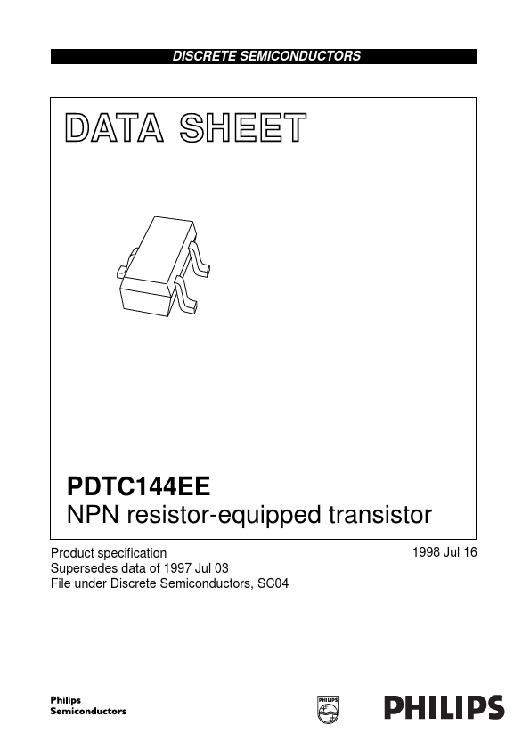 PDTC144EE NXP