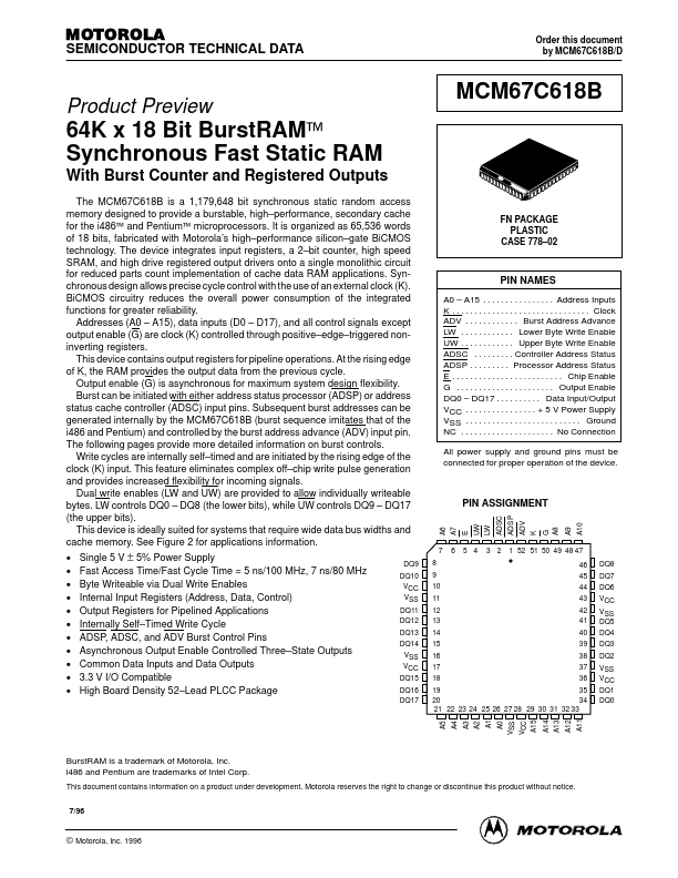 MCM67C618B